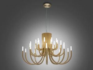 THEPALM 5190/30 - LED iron chandelier _ Alma light